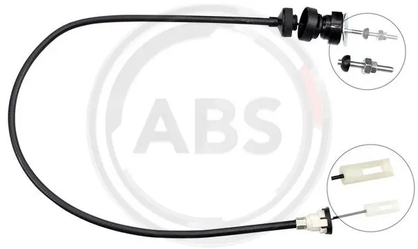 въжен механизъм, задействане на съединителя A.B.S.              