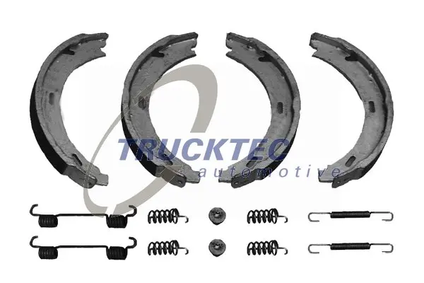 Комплект спирачна челюст, ръчна спирачка TRUCKTEC AUTOMOTIVE