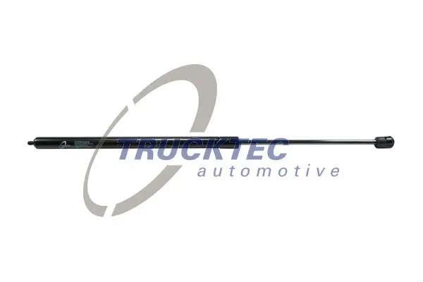 газов амортисьор, капак на двигателя TRUCKTEC AUTOMOTIVE 