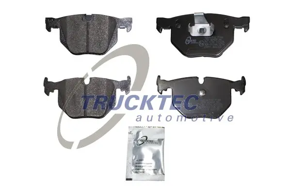 Комплект спирачно феродо, дискови спирачки TRUCKTEC AUTOMOTIVE