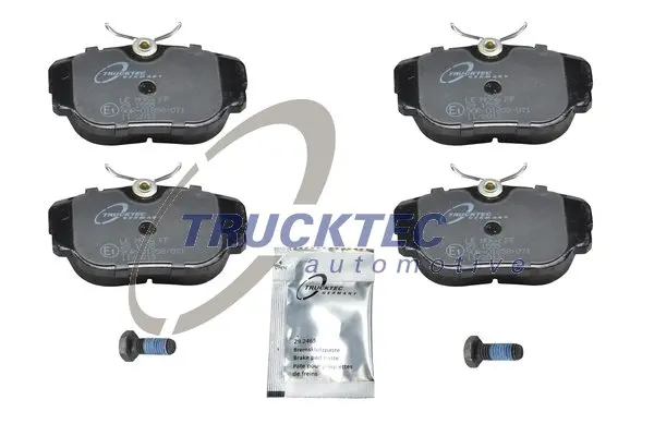 Комплект спирачно феродо, дискови спирачки TRUCKTEC AUTOMOTIVE