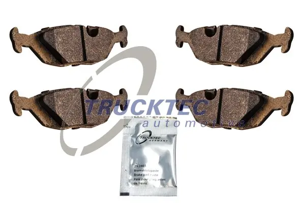 Комплект спирачно феродо, дискови спирачки TRUCKTEC AUTOMOTIVE