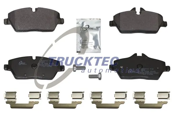 Комплект спирачно феродо, дискови спирачки TRUCKTEC AUTOMOTIVE