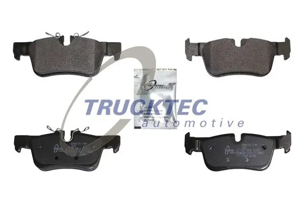 Комплект спирачно феродо, дискови спирачки TRUCKTEC AUTOMOTIVE