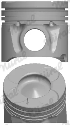 Бутало и сегменти за FIAT PANDA (169) 1.3 D Multijet 4x4 87-137600-00 NURAL               