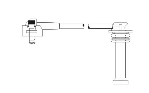 комплект запалителеи кабели SCT - MANNOL        