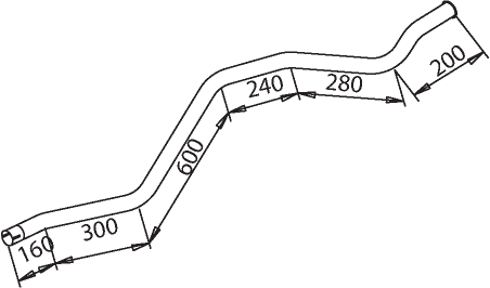 изпускателна тръба DINEX               