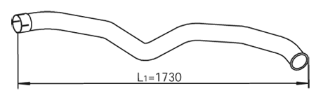 изпускателна тръба DINEX               