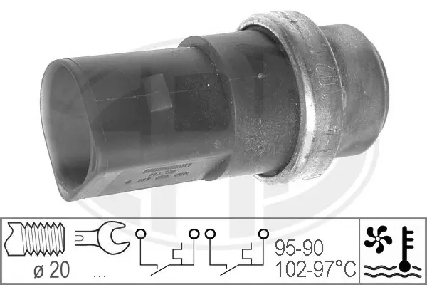 Датчици и термошалтри за Volkswagen PASSAT (3B3) 2.8 4motion 330231 ERA                 
