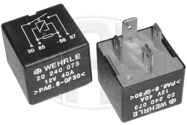 реле, допълнителна работа на вентилатор на радиатора ERA                 