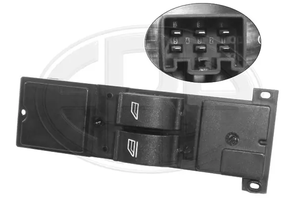 ключ(бутон), стъклоповдигане ERA                 