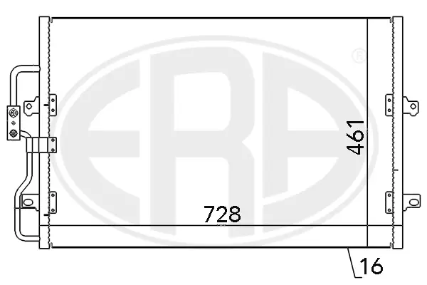 кондензатор, климатизация ERA                 