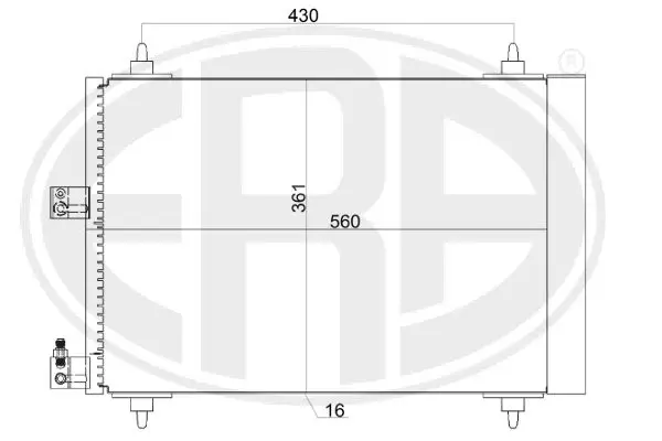 кондензатор, климатизация ERA                 