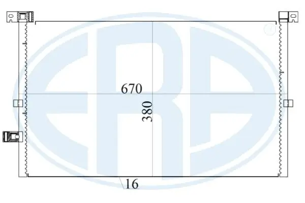 кондензатор, климатизация ERA                 