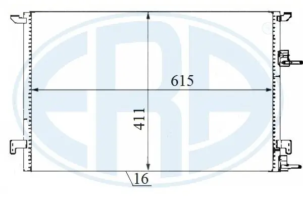 кондензатор, климатизация ERA                 