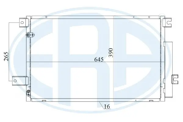 кондензатор, климатизация ERA                 