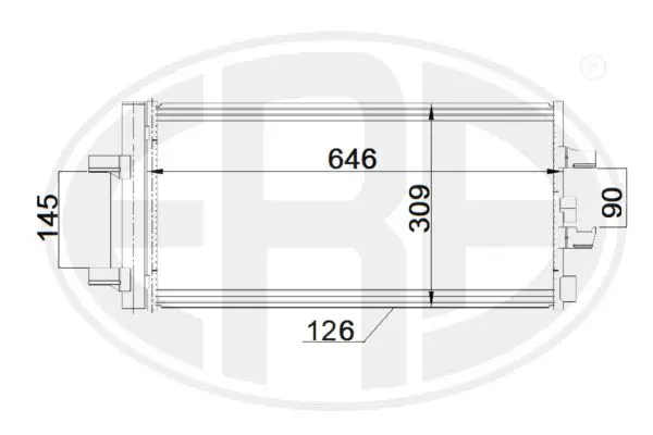 кондензатор, климатизация ERA                 