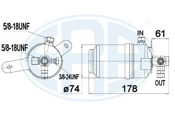 изсушител, климатизация ERA                 