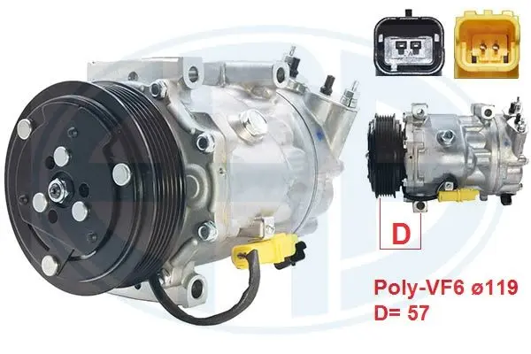 компресор, климатизация ERA                 
