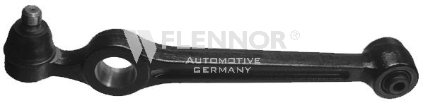 носач, окачване на колелата FLENNOR             