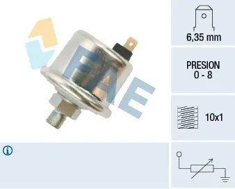 датчик, налягане на маслото FAE                 