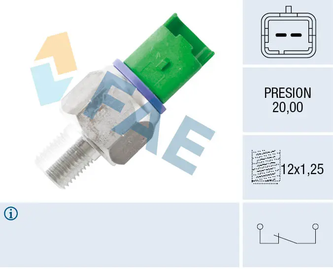 датчик, налягане на маслото FAE                 