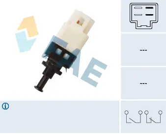 ключ за спирачните светлини FAE                 