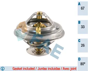 термостат, охладителна течност FAE                 