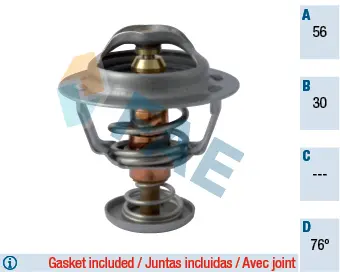 термостат, охладителна течност FAE                 