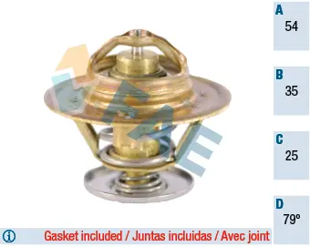 термостат, охладителна течност FAE                 