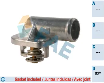 термостат, охладителна течност FAE                 