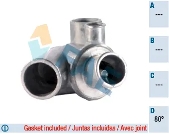 термостат, охладителна течност FAE                 