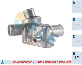 термостат, охладителна течност FAE                 