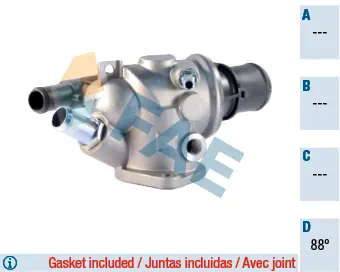 термостат, охладителна течност FAE                 