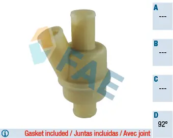 термостат, охладителна течност FAE                 