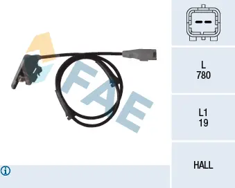 датчик, обороти на колелото FAE                 