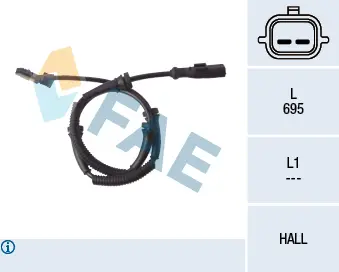 датчик, обороти на колелото FAE                 