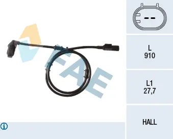 датчик, обороти на колелото FAE                 