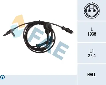 датчик, обороти на колелото FAE                 