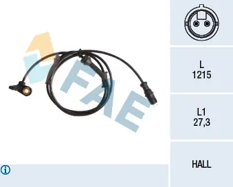 датчик, обороти на колелото FAE                 