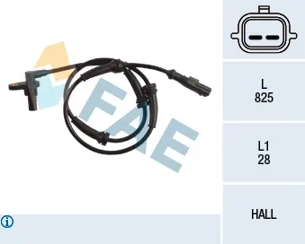 датчик, обороти на колелото FAE                 