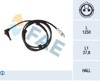 датчик, обороти на колелото FAE                 