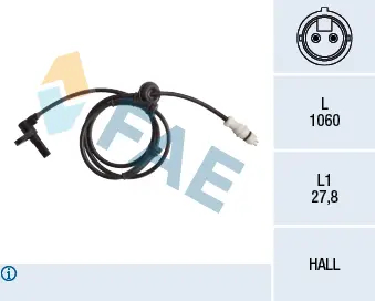 датчик, обороти на колелото FAE                 