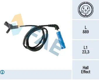 датчик, обороти на колелото FAE                 