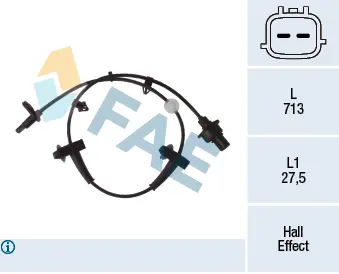 датчик, обороти на колелото FAE                 