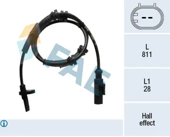 датчик, обороти на колелото FAE                 