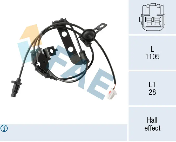 датчик, обороти на колелото FAE                 