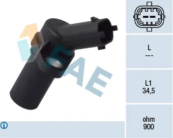 импулсен датчик, колянов вал FAE                 