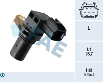 импулсен датчик, колянов вал FAE                 