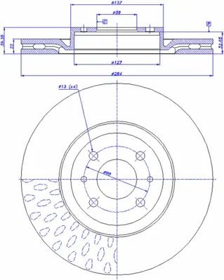 спирачен диск CAR                 